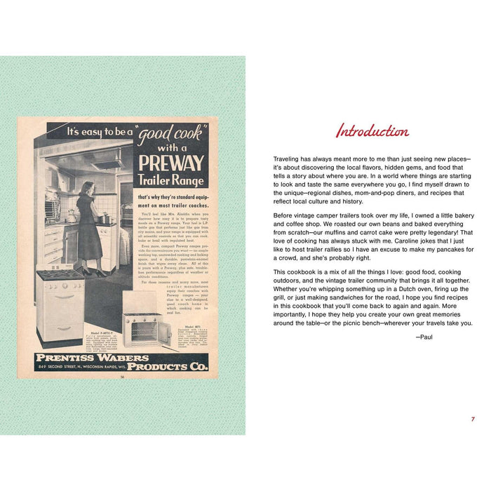 Simon & Schuster - Vintage Camper Trailer Cookbook-Simon & Schuster-treehaus