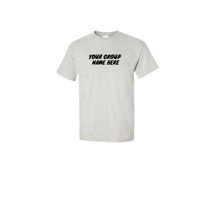 Single Color Print Bulk Tee