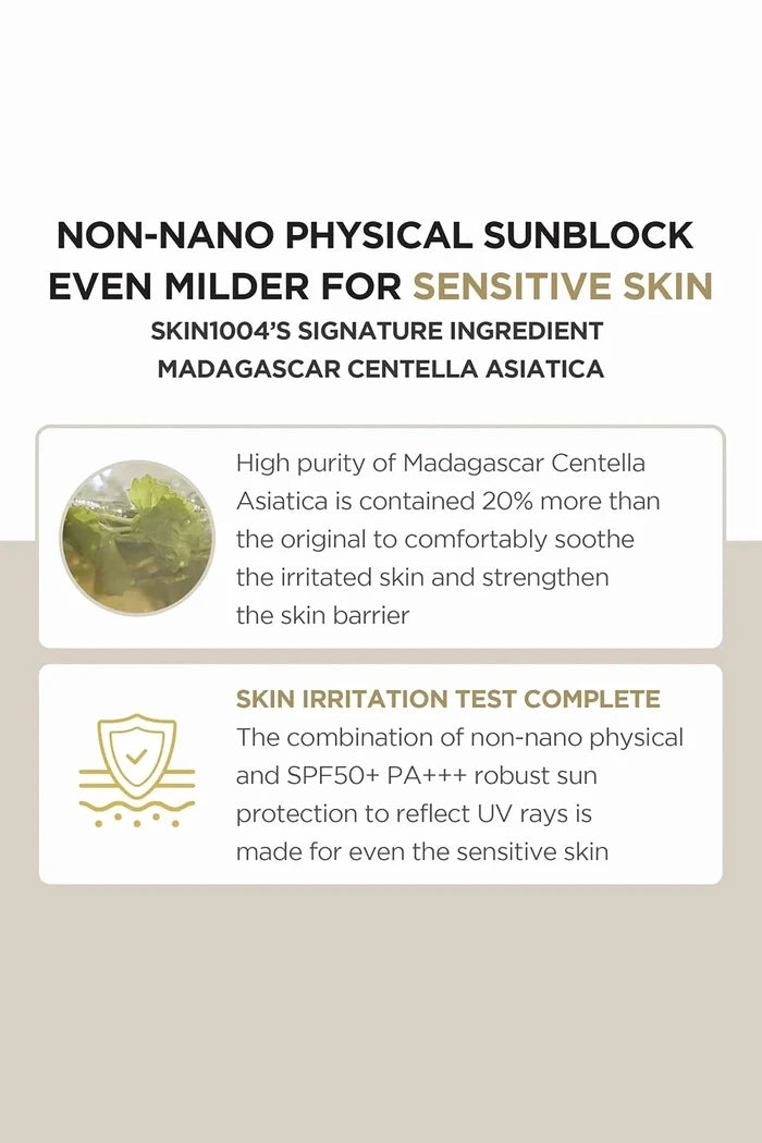 SKIN1004 AIRFIT SUNSCREEN PLUS SPF50+ NPN SKIN1004