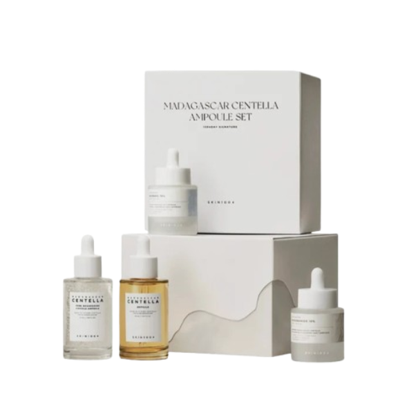 Skin1004 Madagascar Centella Ampoule Set Special 1004 Day Signature 4pcs