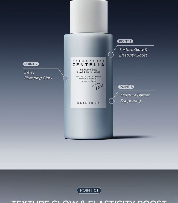 SKIN1004 Madagascar Centella Hyalu-Teca Glass Skin Milk 210Ml