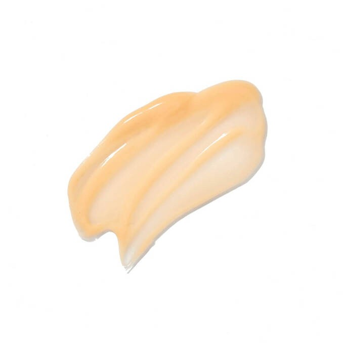 Skinbetter Mystro Active Balance Serum golden cream swatch on white background
