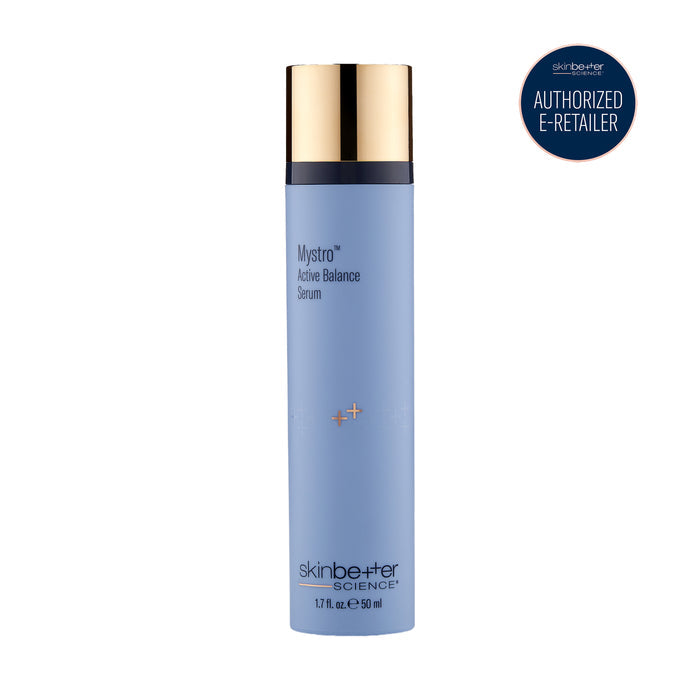 skinbetter Mystro Active Balance Serum 50 ml blue bottle with gold cap
