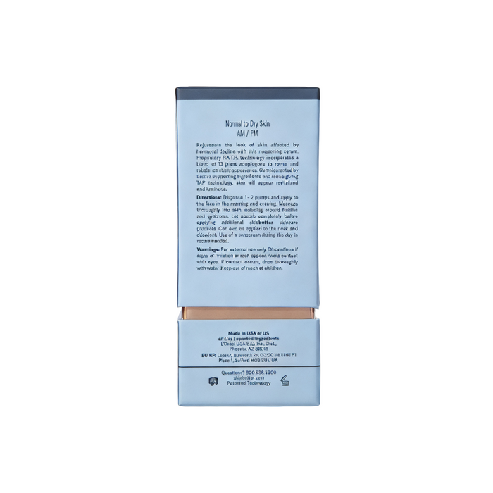 skinbetter Mystro Revive Renewing Serum blue box for normal to dry skin