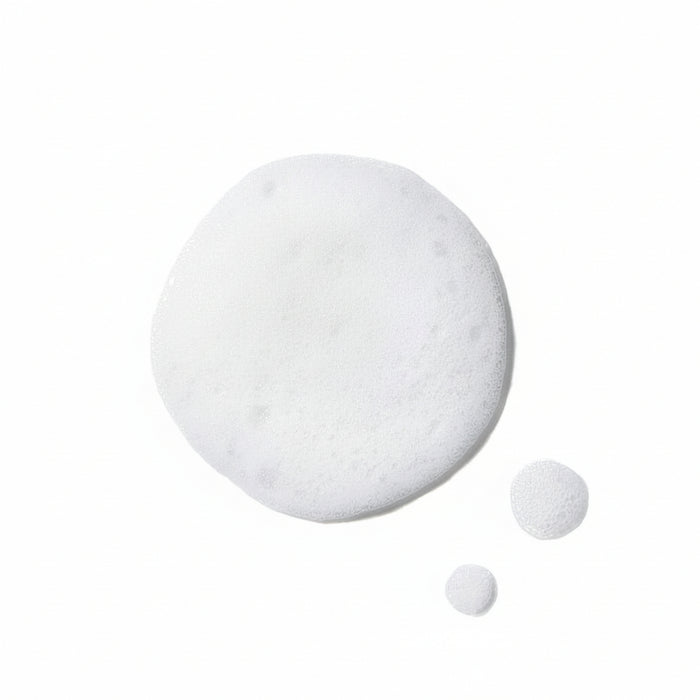 White foamy cleansing texture for skinbetter Refining Foam Cleanser