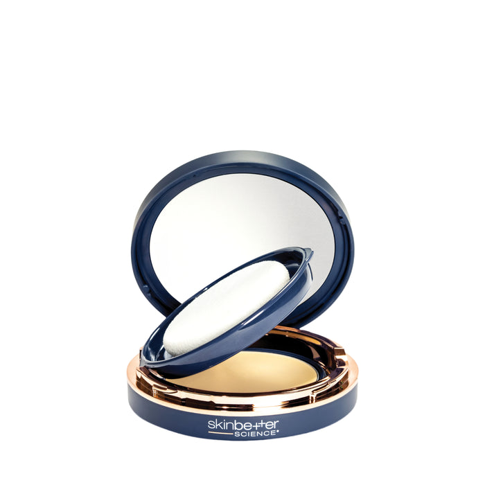 skinbetter sunbetter TONE SMART SPF 68 sunscreen compact with mirror and applicator