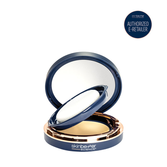 skinbetter sunbetter TONE SMART SPF 68 mineral sunscreen compact with applicator
