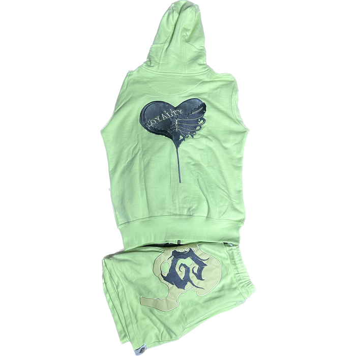 Skull shorts set