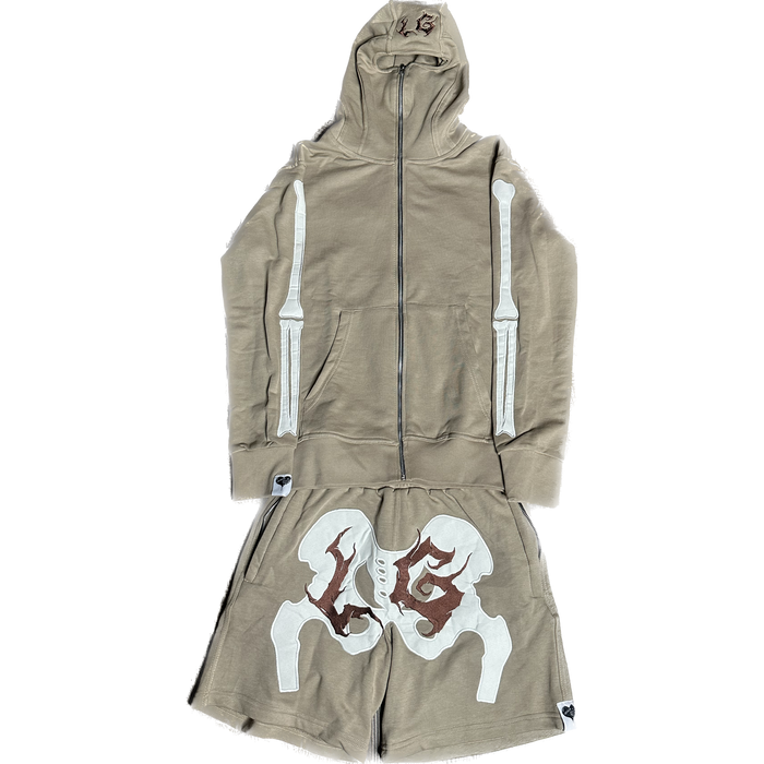 Skull shorts set