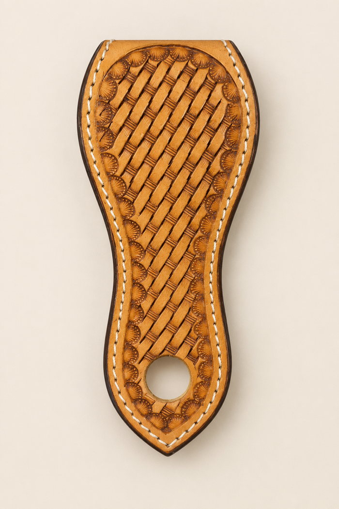 Slobber Leathers - SL02 - Basket Stamp Light Oil