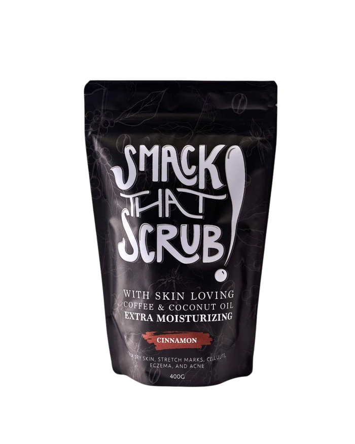 Smack That Scrub Coffee & Coconut Oil Cinnamon Body Scrub 300g