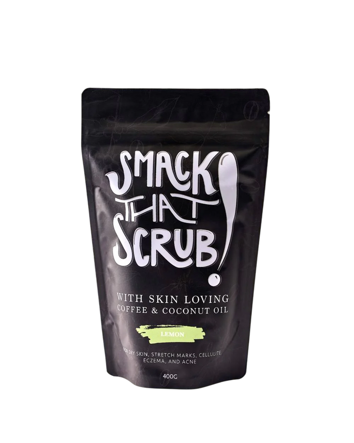 Smack That Scrub Coffee & Coconut Oil Lemon Body Scrub 300g