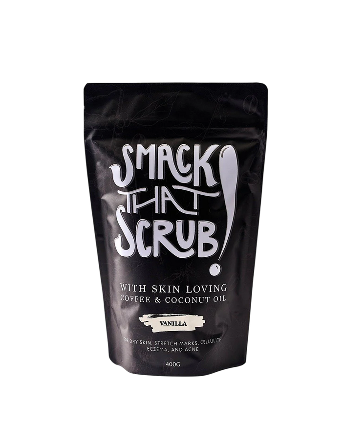 Smack That Scrub Coffee & Coconut Oil Vanilla Body Scrub 300g