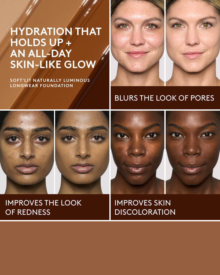 Soft'lit Naturally Luminous Longwear Foundation — 300