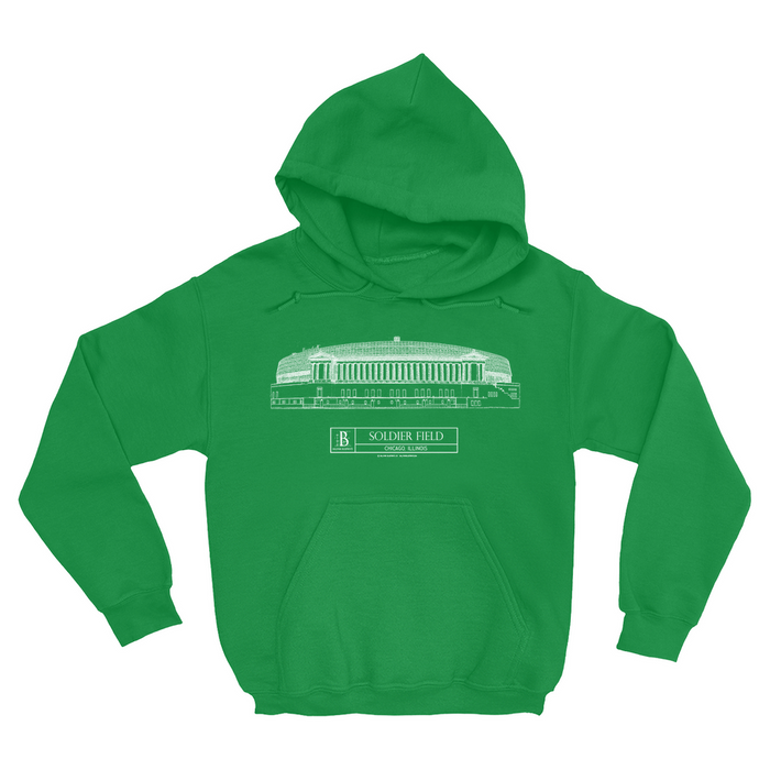 Soldier Field St Patricks Day Hoodie