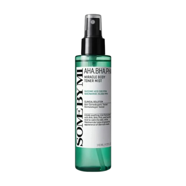 Some By Mi AHA. BHA. PHA Miracle Body Toner Mist 140Ml