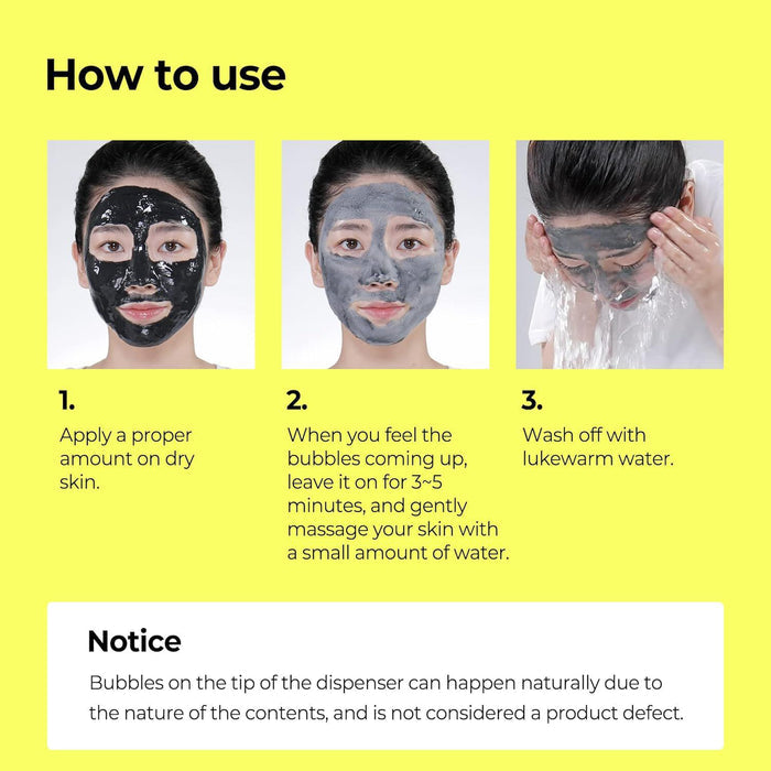 SOME BY MI Charcoal Bubble Clay Pore Mask 120 g