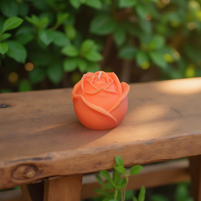 Soy Wax Blended Rose Blossom Candle