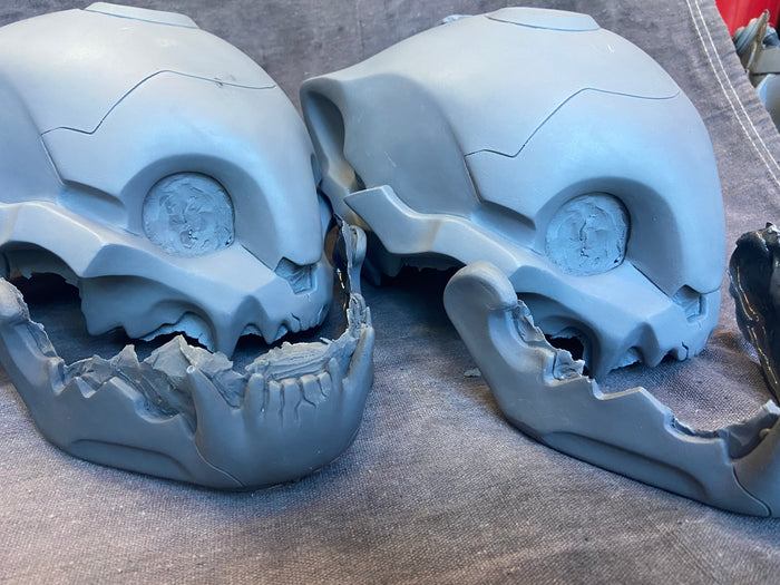 SPACE CAT HELMET BLANK KIT- READY TO SHIP- DISCOUNTED