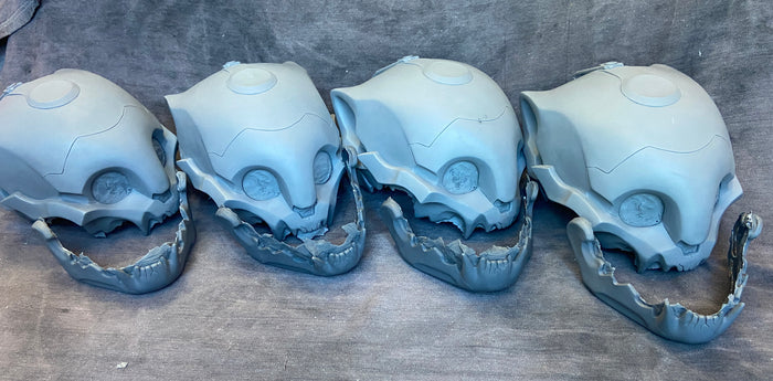 SPACE CAT HELMET BLANK KIT- READY TO SHIP- DISCOUNTED