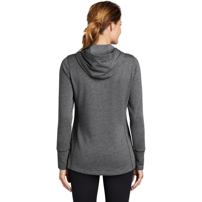 no-logo Sport-Tek Ladies Posicharge Tri-Blend Wicking Fleece Hooded Pullover-Regular-Sport-Tek-Thread Logic