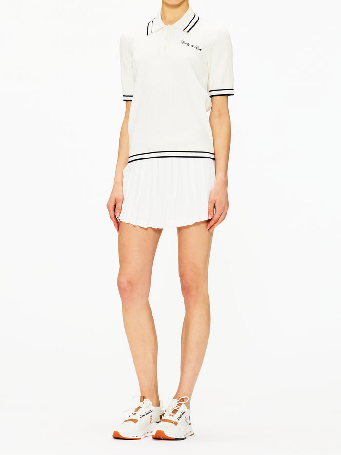 Sporty & Rich Signature Logo Abigail Skirt