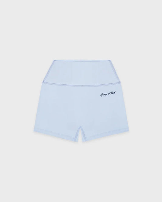 Sporty & Rich Signature Logo Mini Biker Short