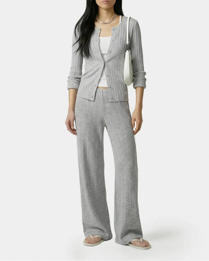 Sporty & Rich Signature Logo Pointelle Trousers