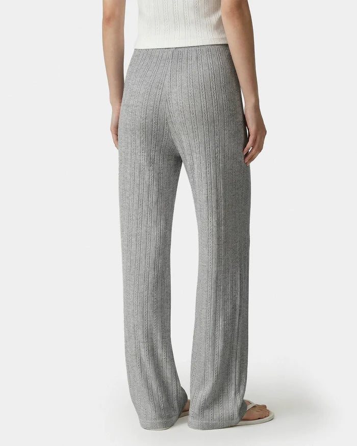 Sporty & Rich Signature Logo Pointelle Trousers