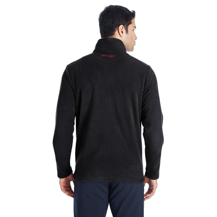 no-logo Spyder Transport Quarter-Zip Fleece Pullover-Men's Layering-Spyder-Thread Logic