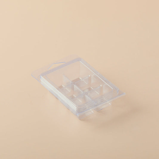 Square Cubes (Small) Clamshell with Hinged Lid
