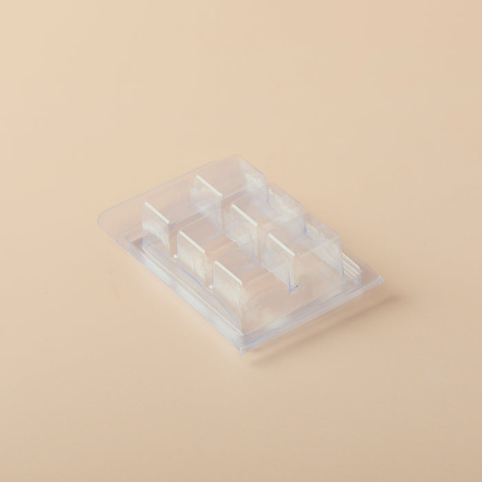 Square Cubes (Small) Clamshell with Hinged Lid - product detail