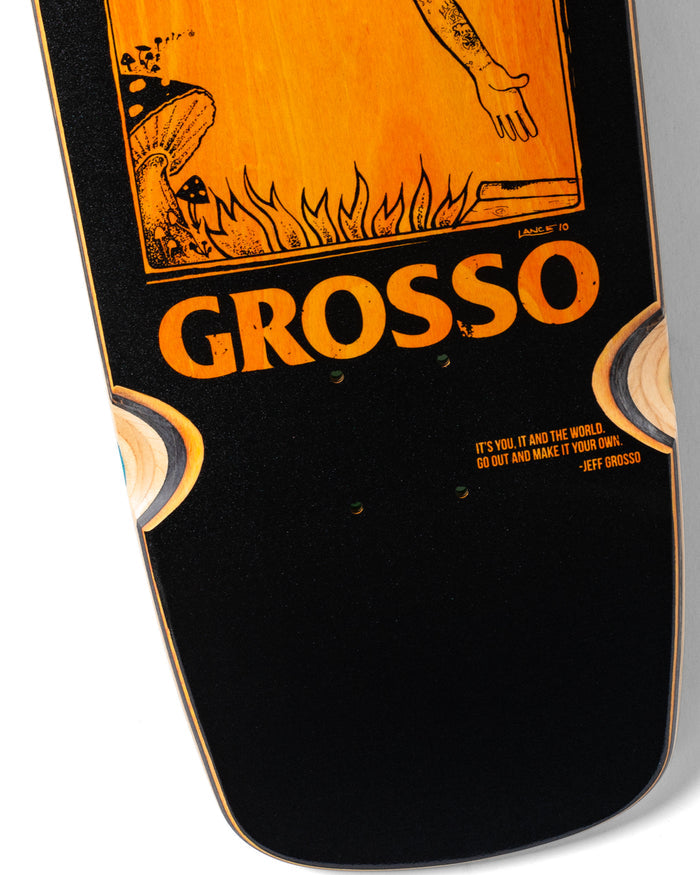 SSD25 Jeff Grosso Handplant Deck - Fade Stain 9.25"