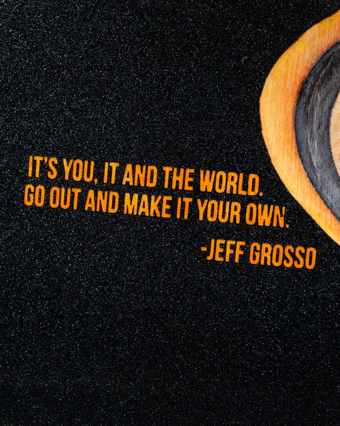 SSD25 Jeff Grosso Handplant Deck - Fade Stain 9.25"