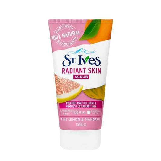 St. Ives Radiant Skin Pink Lemon and Mandarin Orange Scrub - 150ml