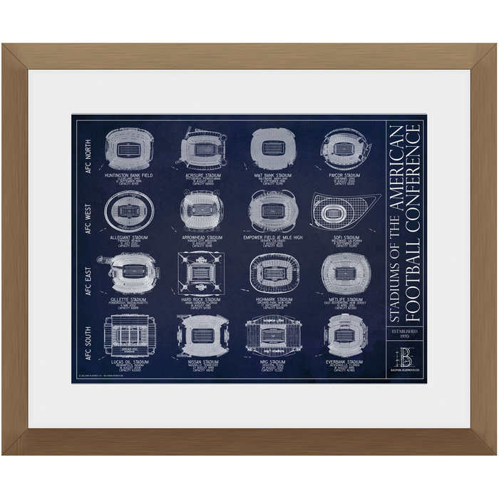 Framed Print - Small - Walnut