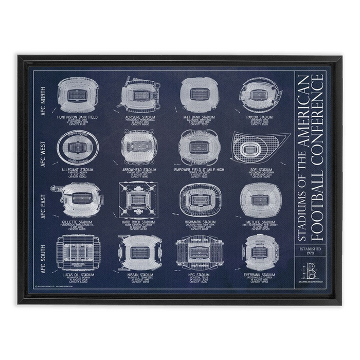 Framed Canvas - Small - Black