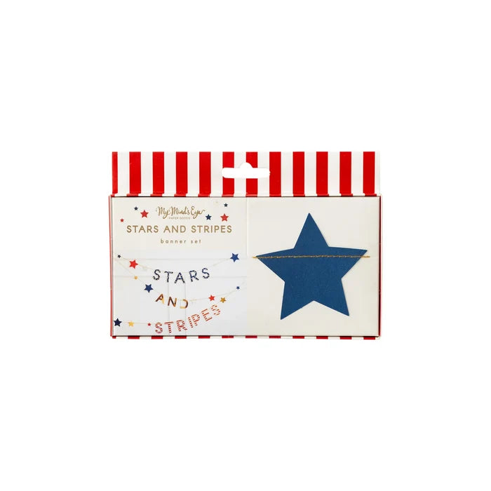 Stars And Stripes Banner Set