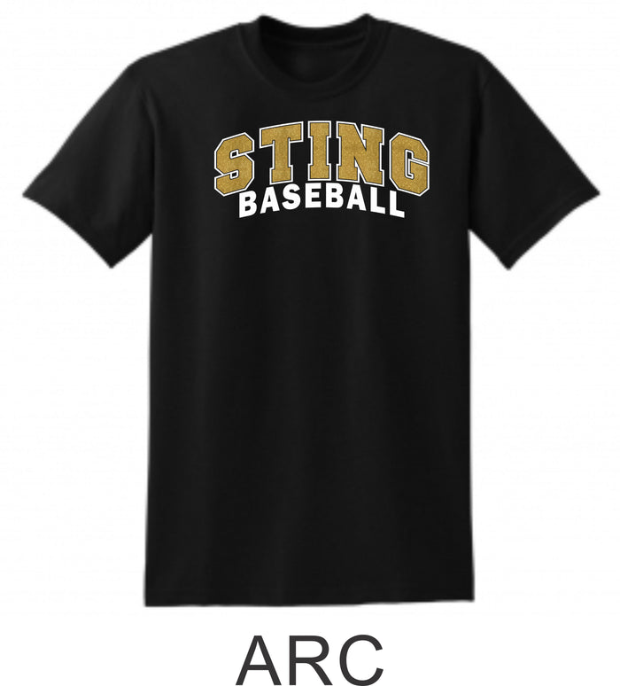 Sting Basic Tee- 3 designs- Matte or Glitter