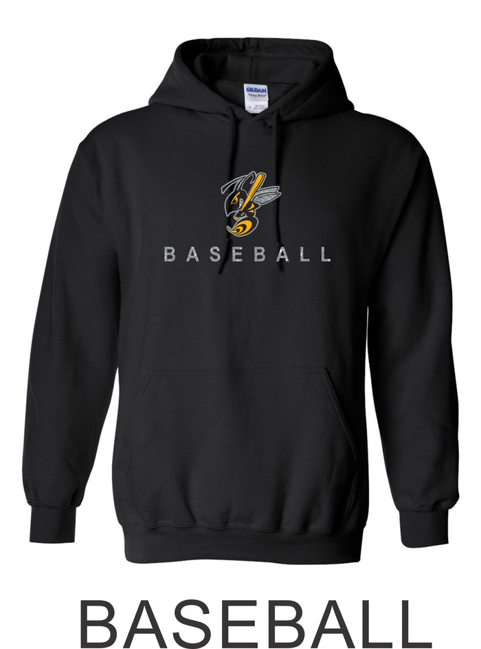 Sting Hooded Sweatshirt- 2 designs- Matte and Glitter