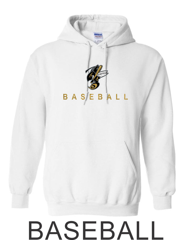 Sting Hooded Sweatshirt- 2 designs- Matte and Glitter
