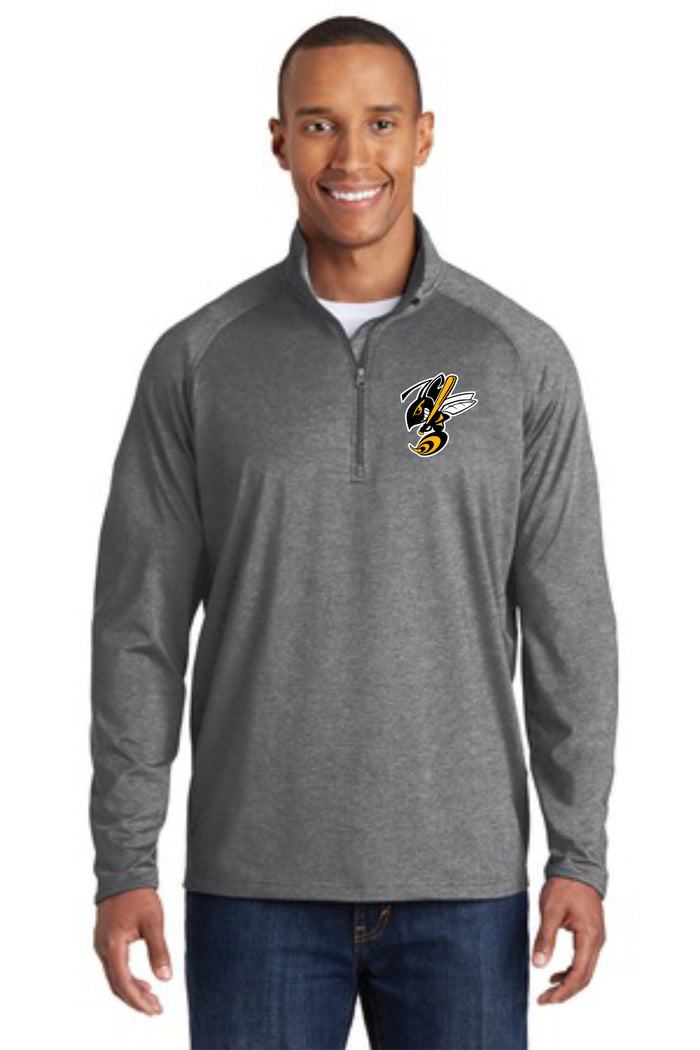 Sting Unisex Sport Wick 1/2 Zip Pullover