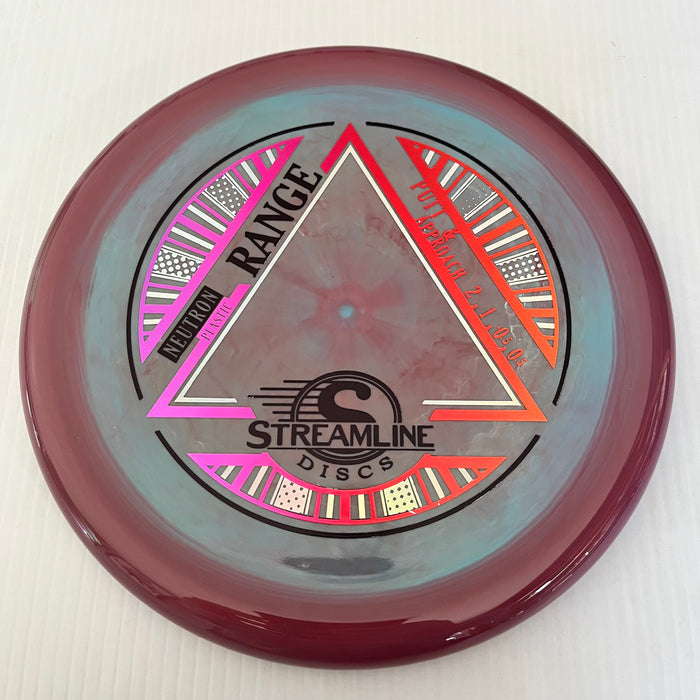 Swirly Dark Pink & Light Blue/166g 14