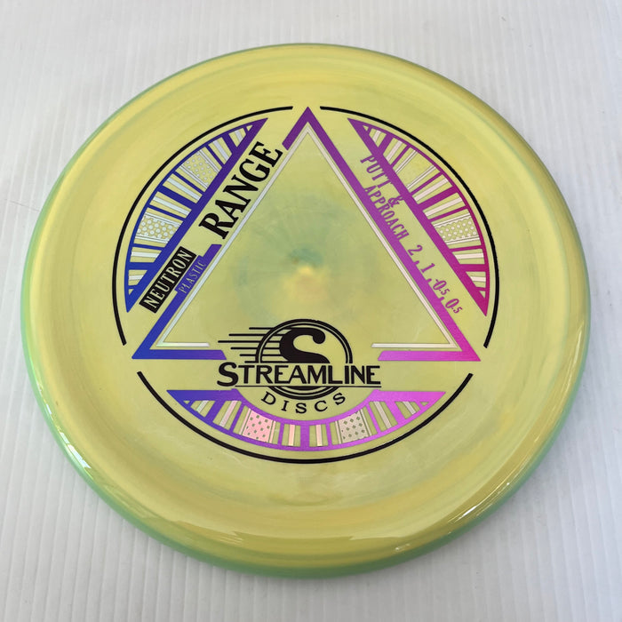 Swirly Yellowy Orange & Seafoam/174g 27