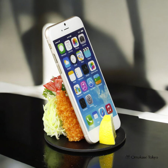 Suetake Food Sample Smartphone Stand -Fried Shrimp