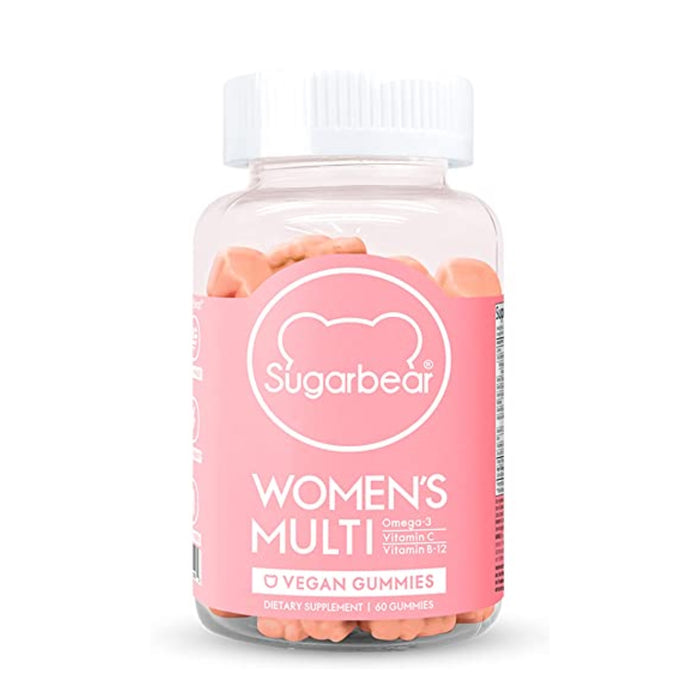 SUGARBEAR Women's Multi Vegan Gummy 1 Month فيتامينات مقويه للنساء شوكربير ومن