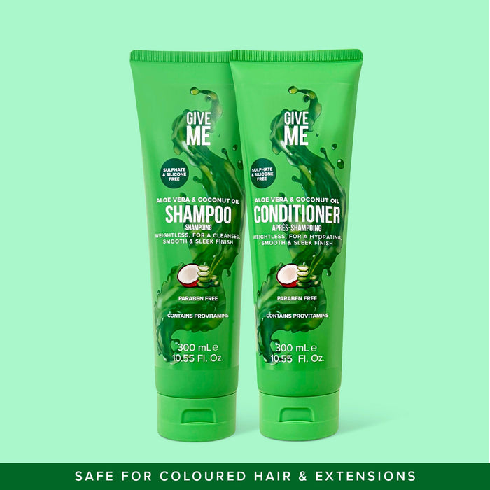 Sulphate & Silicone - Free Nourishing Shampoo & Conditioner Bundle (Worth £13.98) - Give Me Cosmetics