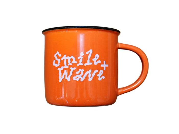 Sun Ceramic Mug - Orange