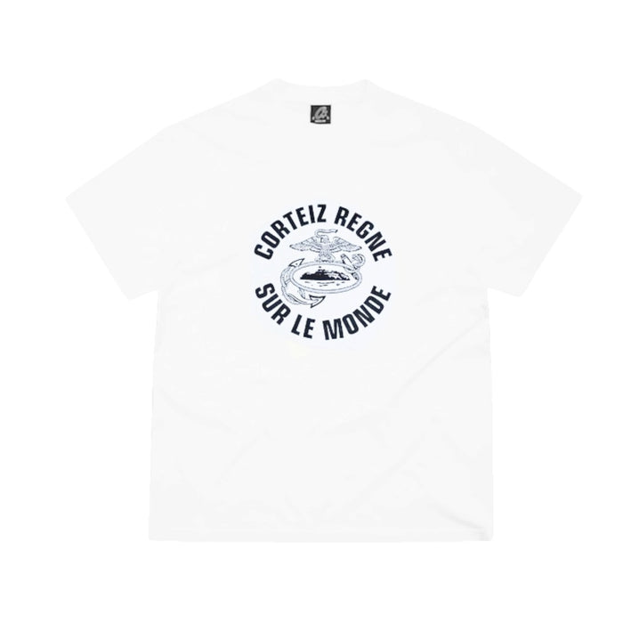 T-Shirt Corteiz Regne Sur Le Monde White