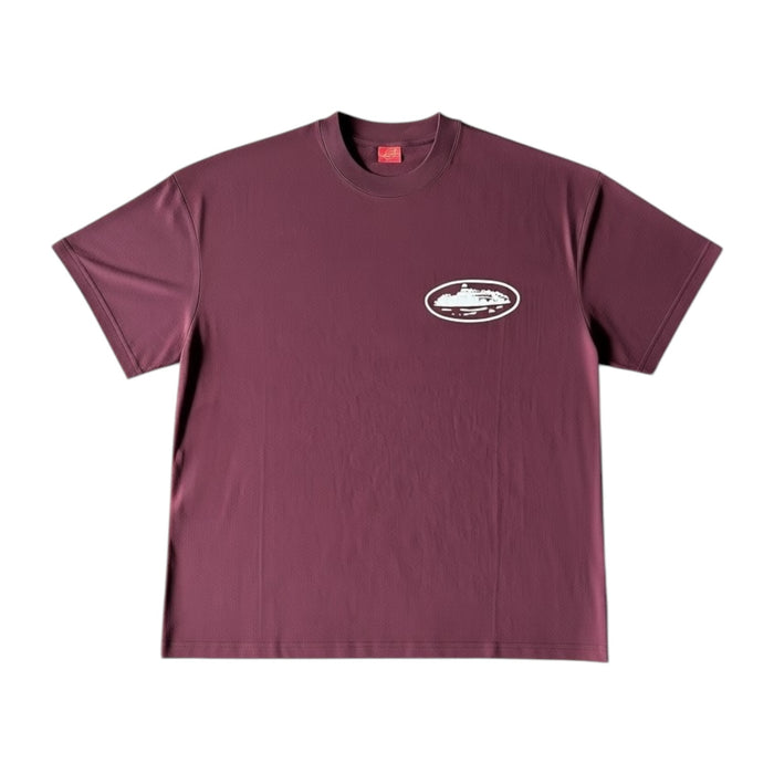 T-Shirt Corteiz Rouge Bordeaux